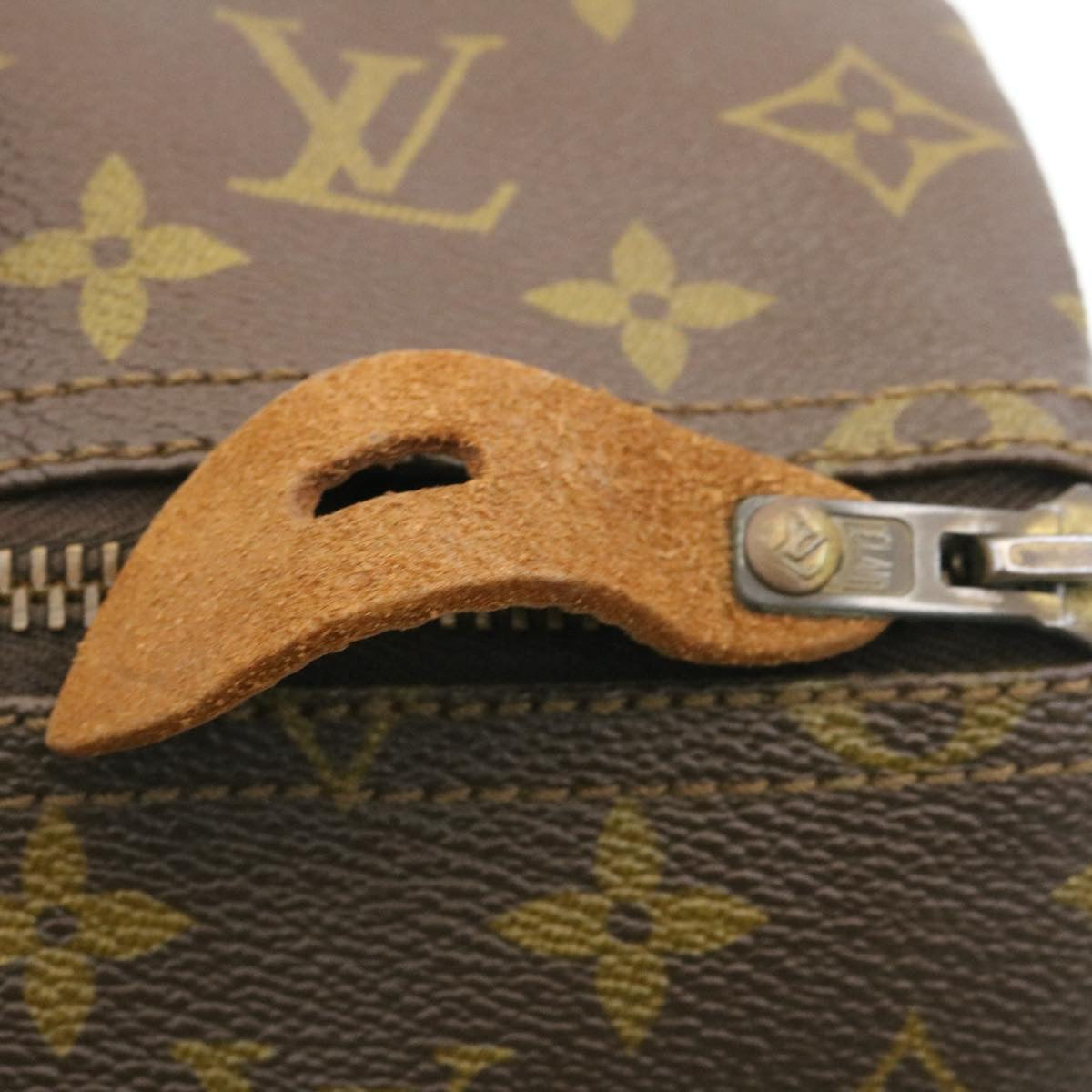 LOUIS VUITTON Monogram Speedy 35 Hand Bag M41524 LV Auth th2102