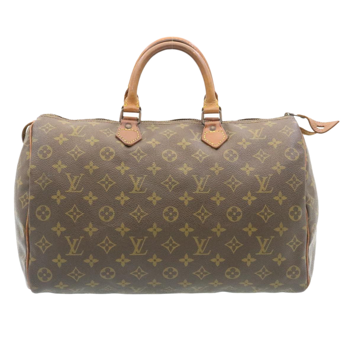 LOUIS VUITTON Monogram Speedy 35 Hand Bag M41524 LV Auth th2102