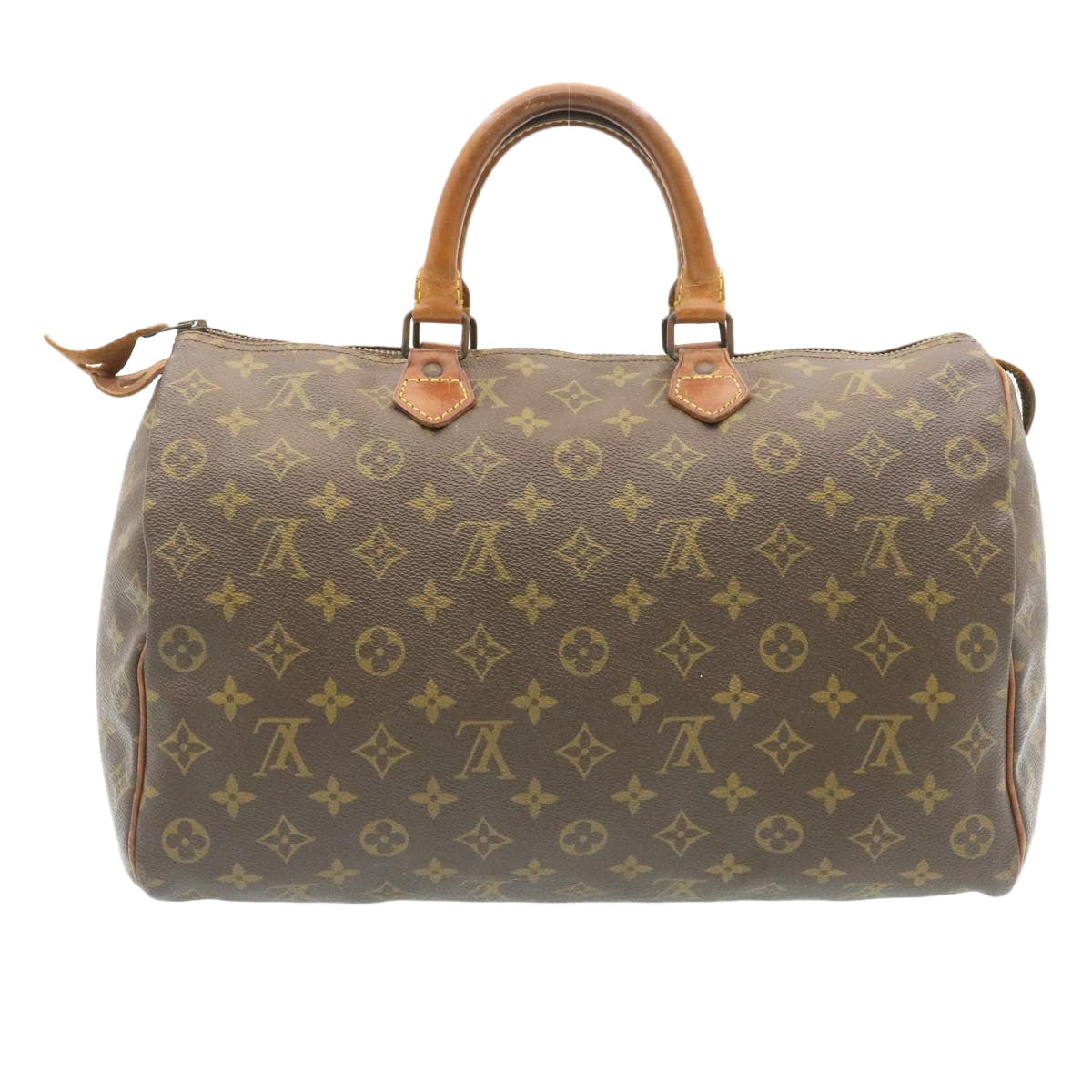 LOUIS VUITTON Monogram Speedy 35 Hand Bag M41524 LV Auth th2102 - 0