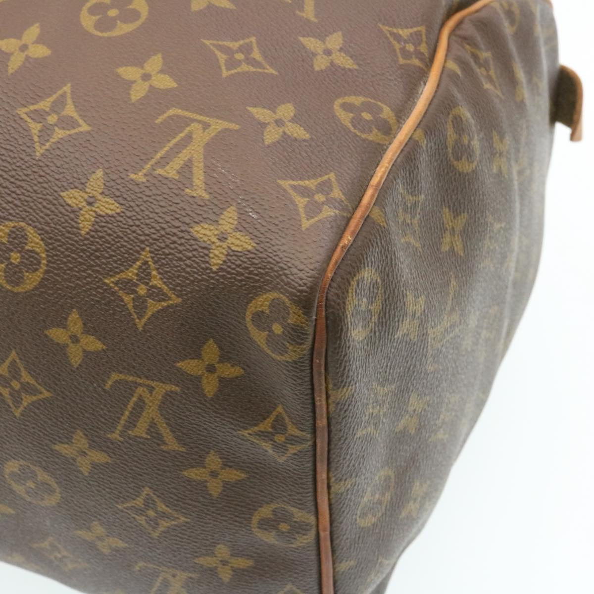 LOUIS VUITTON Monogram Speedy 40 Hand Bag M41522 LV Auth  th2196