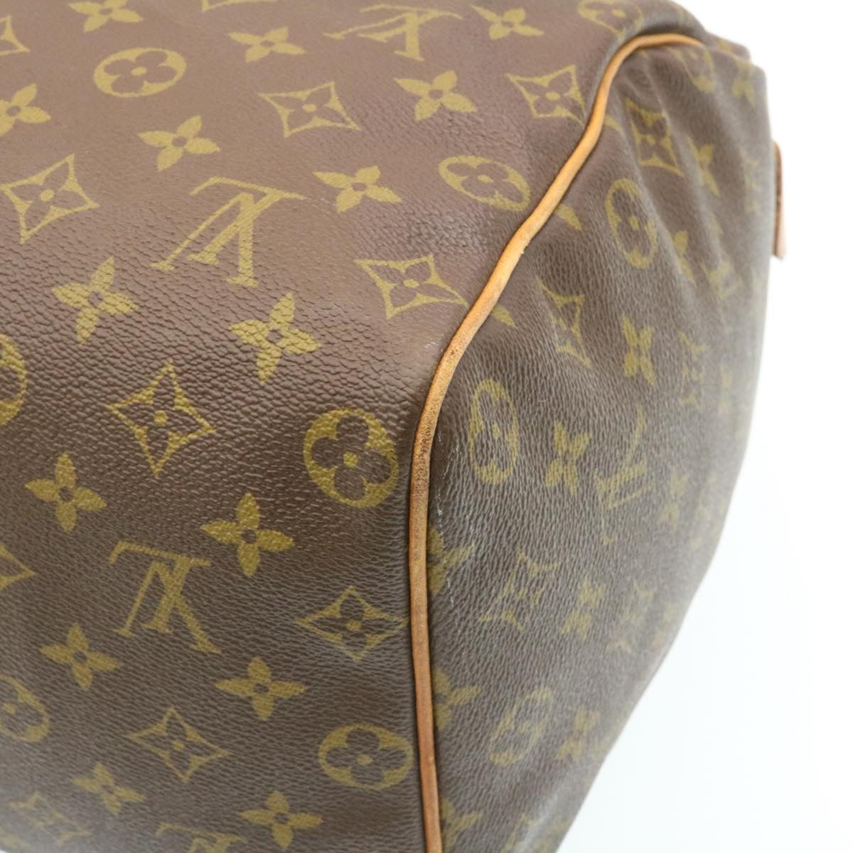 LOUIS VUITTON Monogram Speedy 40 Hand Bag M41522 LV Auth  th2198