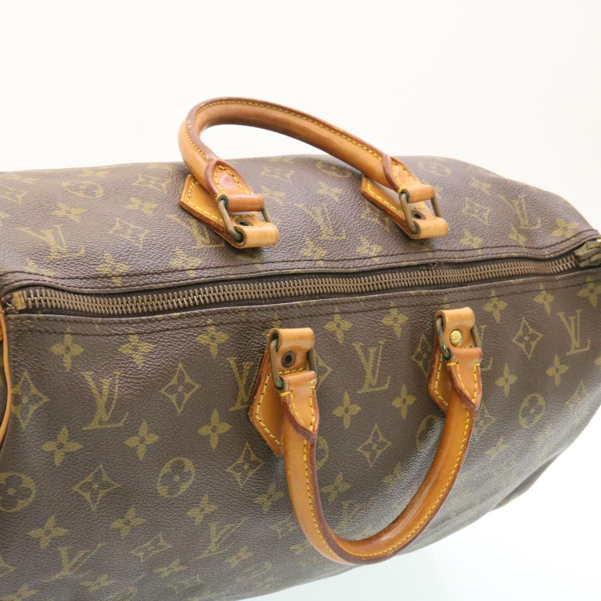 LOUIS VUITTON Monogram Speedy 40 Hand Bag M41522 LV Auth  th2198