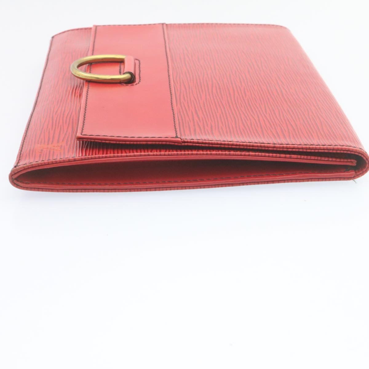 LOUIS VUITTON Epi Jena Clutch Bag Red M52727 LV Auth th2229