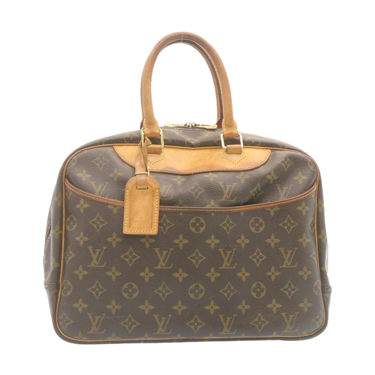 LOUIS VUITTON Monogram Deauville Hand Bag M47270 LV Auth th2397