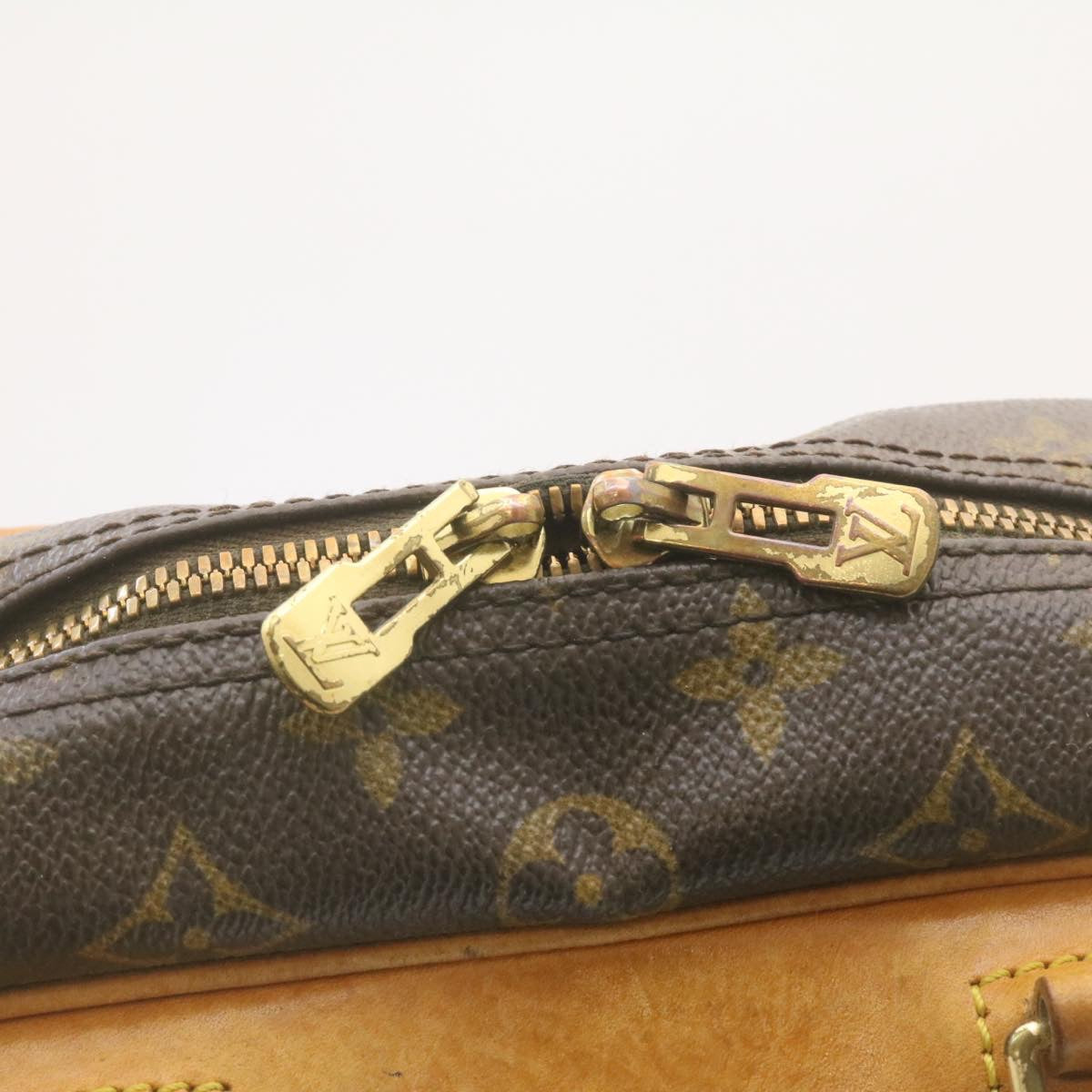 LOUIS VUITTON Monogram Deauville Hand Bag M47270 LV Auth th2397