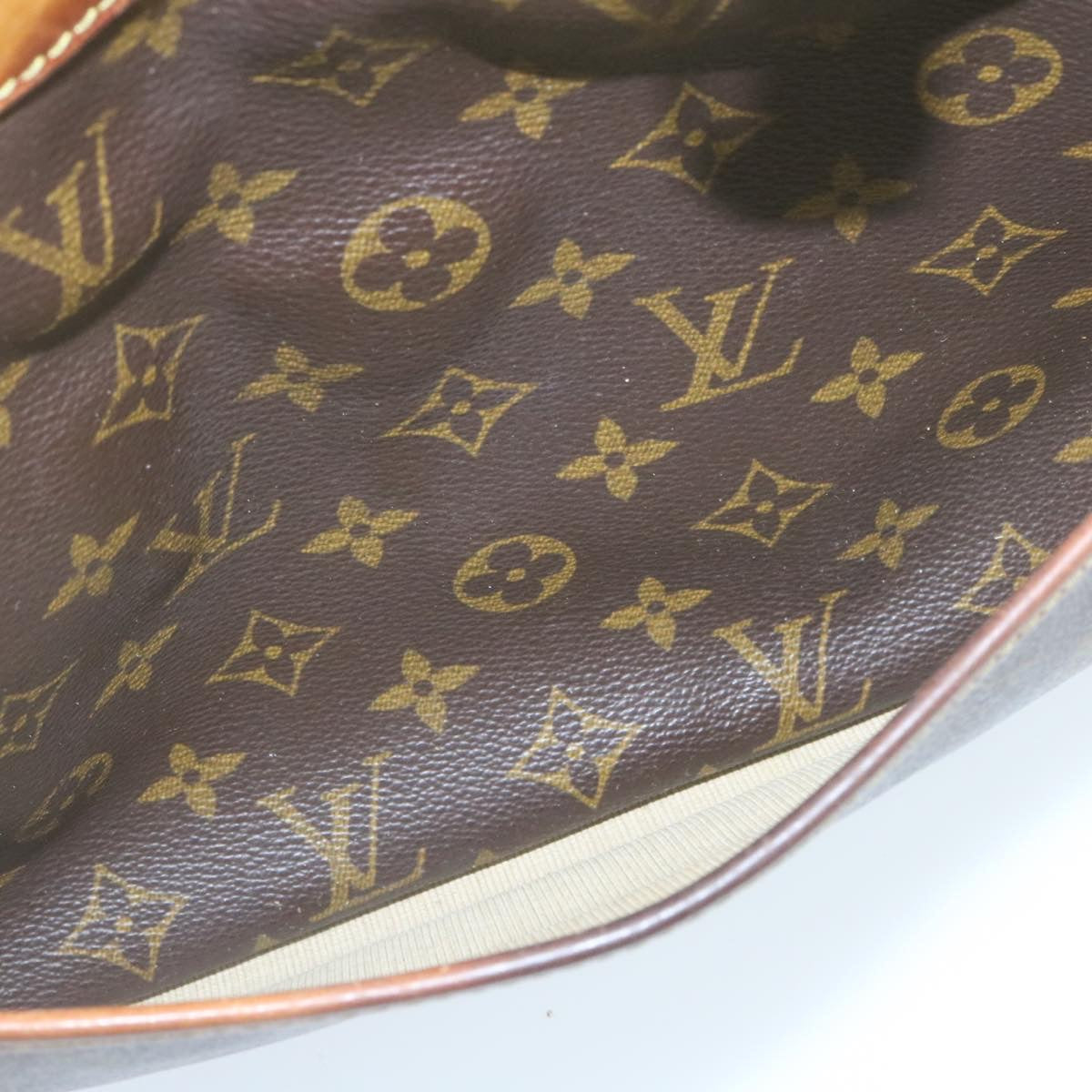 LOUIS VUITTON Monogram Deauville Hand Bag M47270 LV Auth th2397