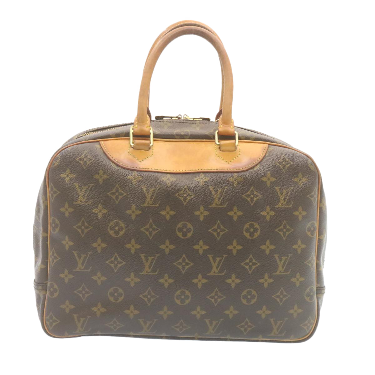 LOUIS VUITTON Monogram Deauville Hand Bag M47270 LV Auth th2397 - 0