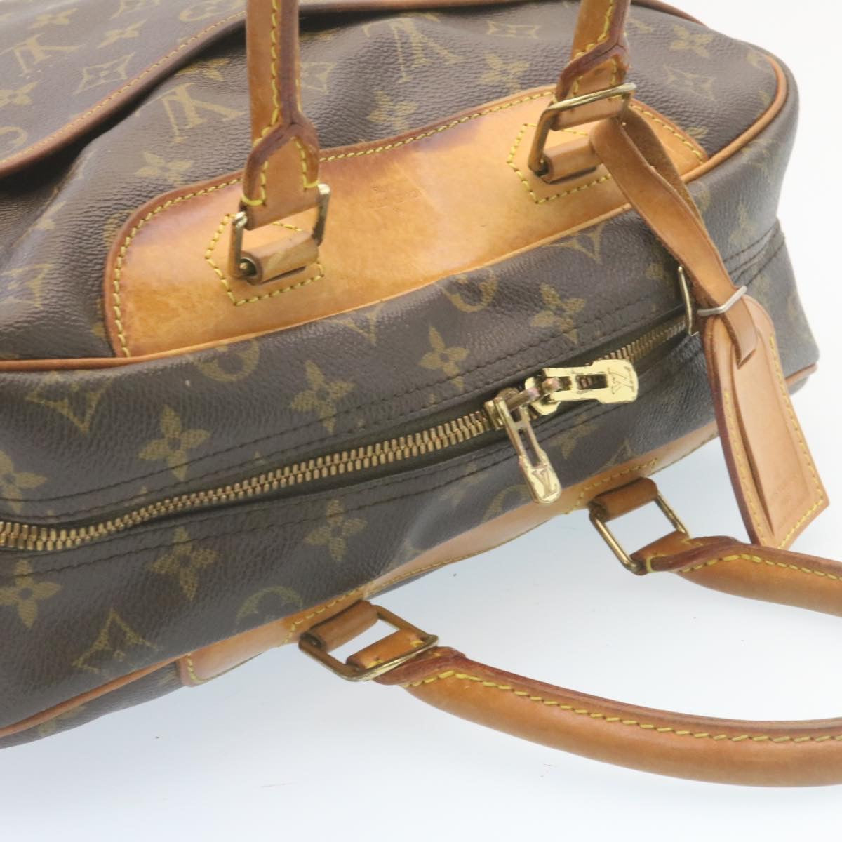 LOUIS VUITTON Monogram Deauville Hand Bag M47270 LV Auth th2397