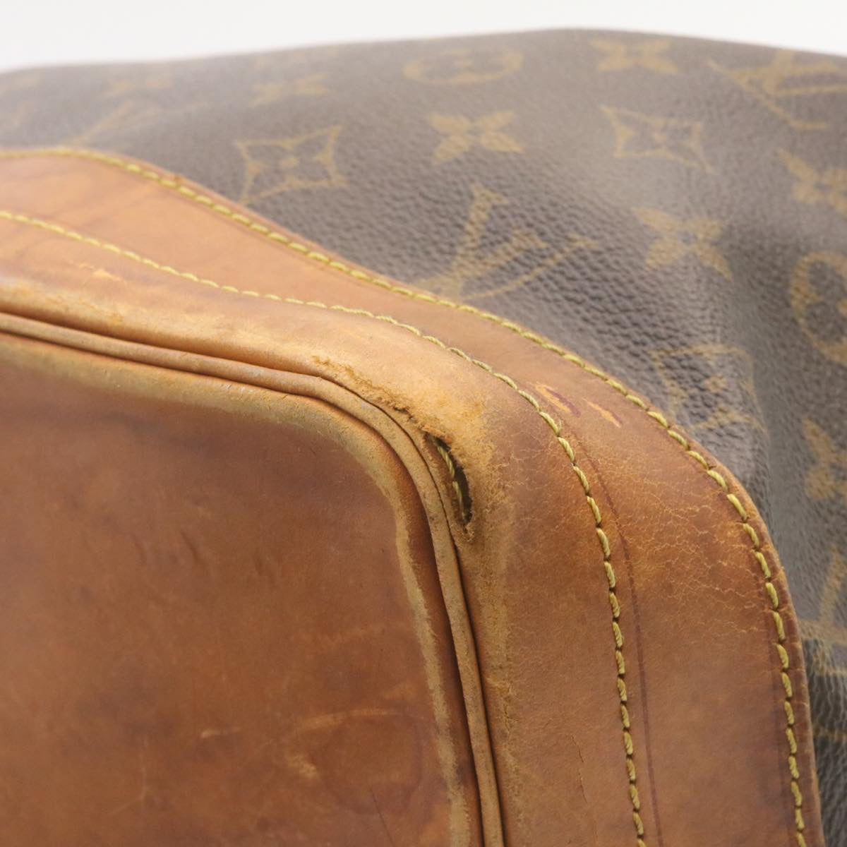 LOUIS VUITTON Monogram Noe Shoulder Bag M42224 LV Auth th2405