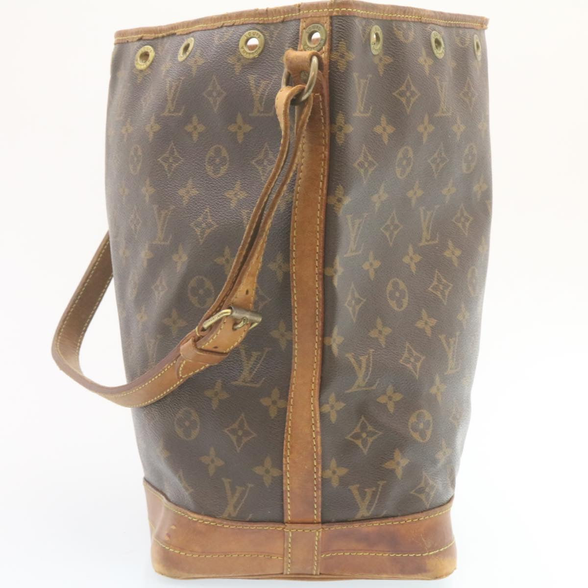 LOUIS VUITTON Monogram Noe Shoulder Bag M42224 LV Auth th2405