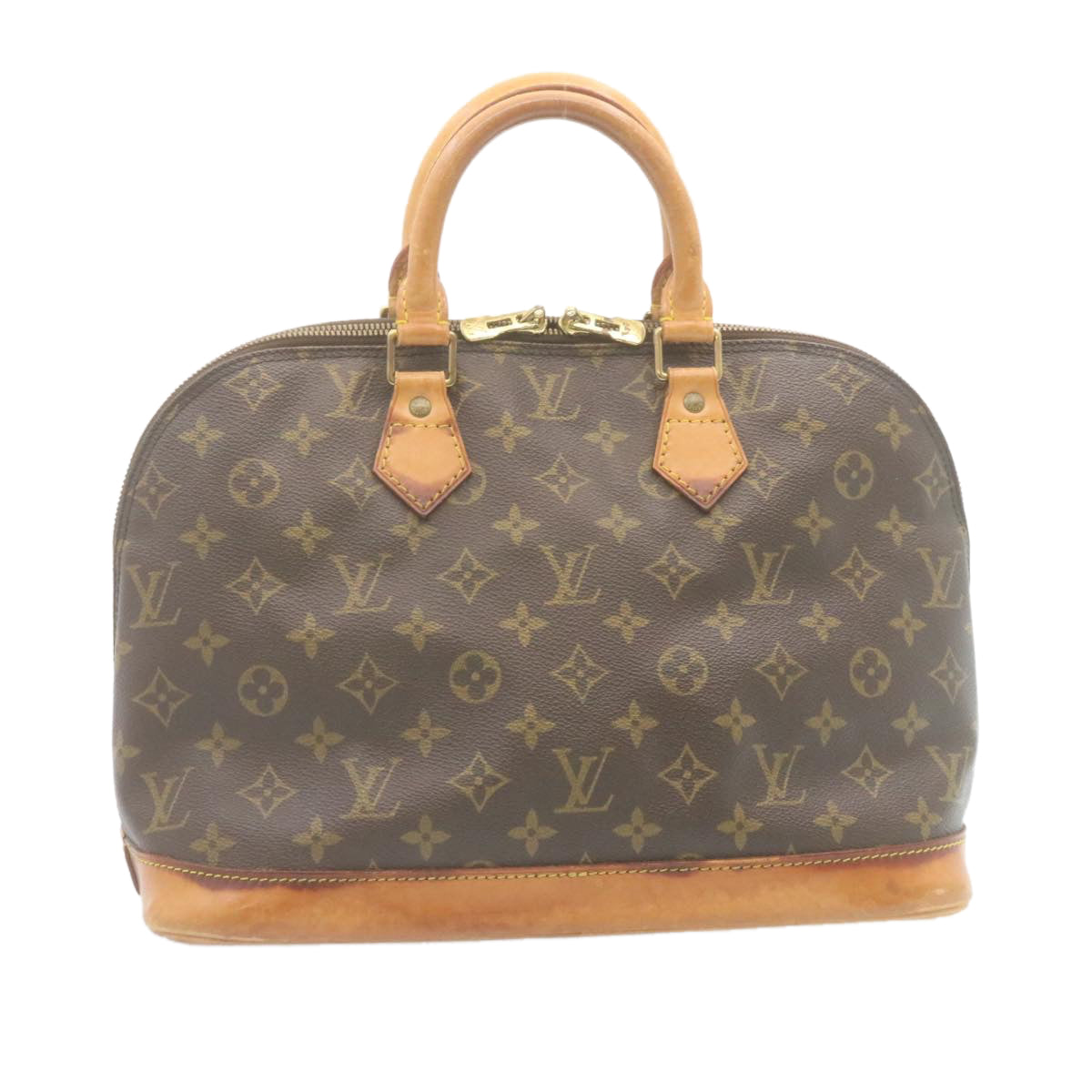 LOUIS VUITTON Monogram Alma Hand Bag M51130 LV Auth th2418