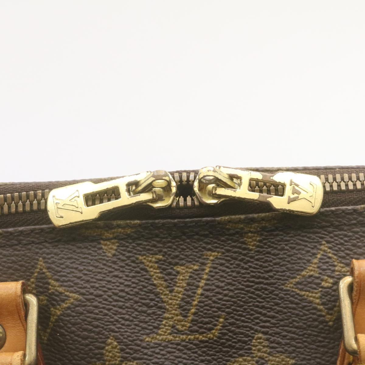 LOUIS VUITTON Monogram Alma Hand Bag M51130 LV Auth th2418