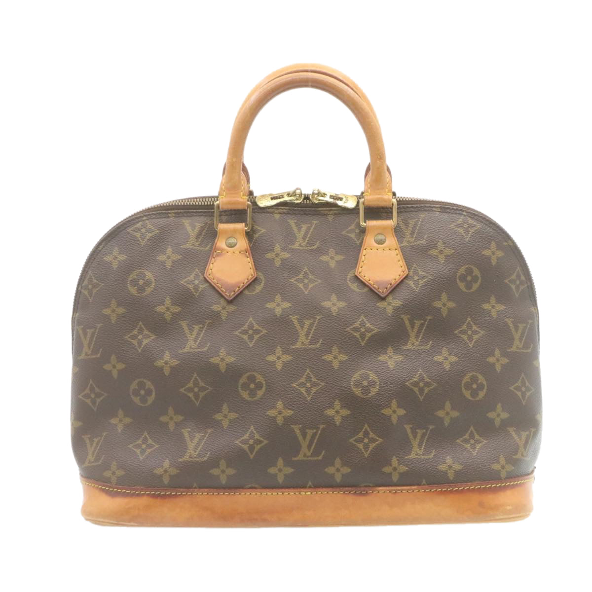 LOUIS VUITTON Monogram Alma Hand Bag M51130 LV Auth th2418