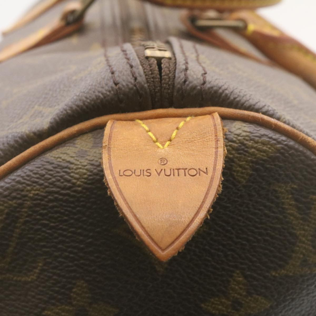 LOUIS VUITTON Monogram Speedy 40 Hand Bag M41522 LV Auth th2421