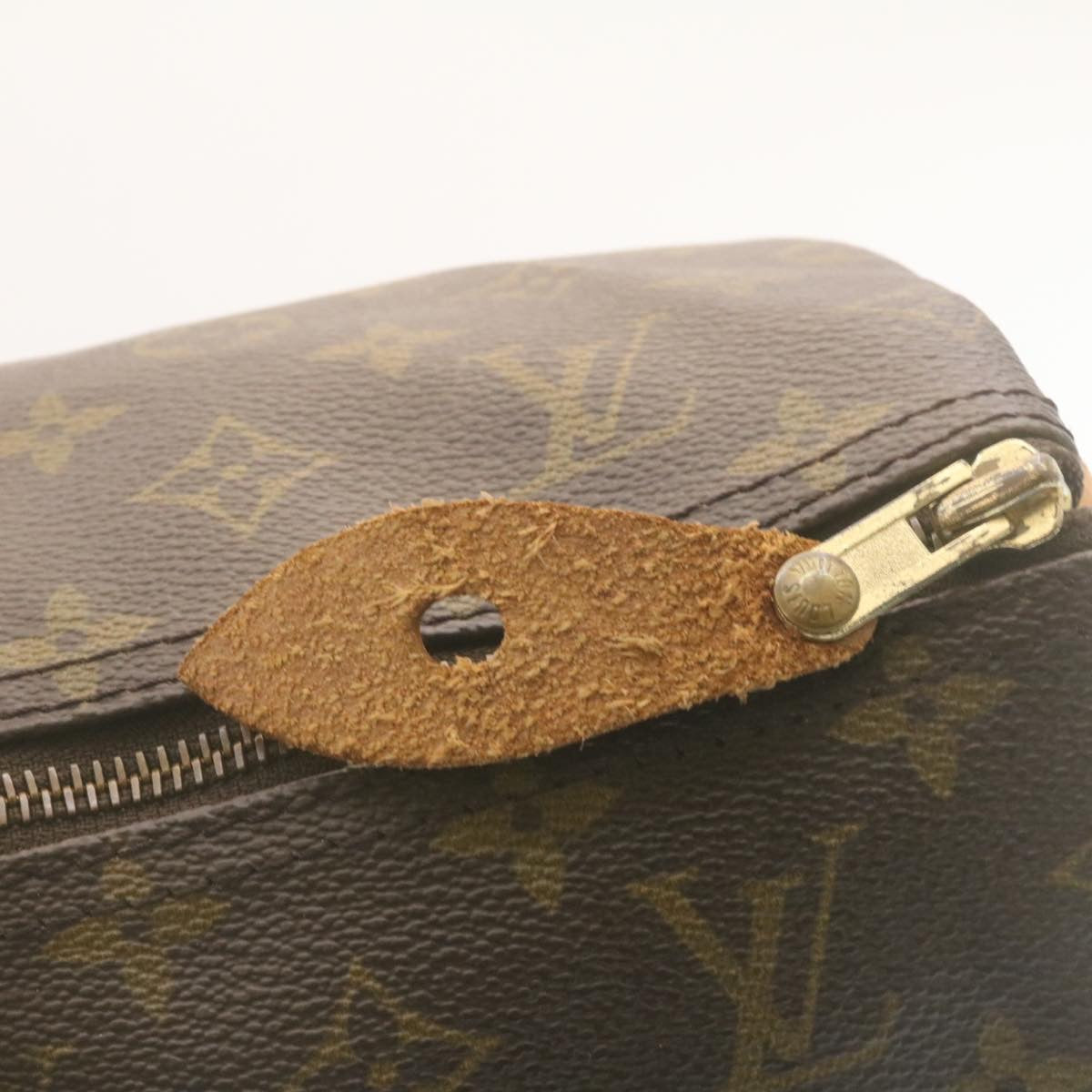 LOUIS VUITTON Monogram Speedy 40 Hand Bag M41522 LV Auth th2421