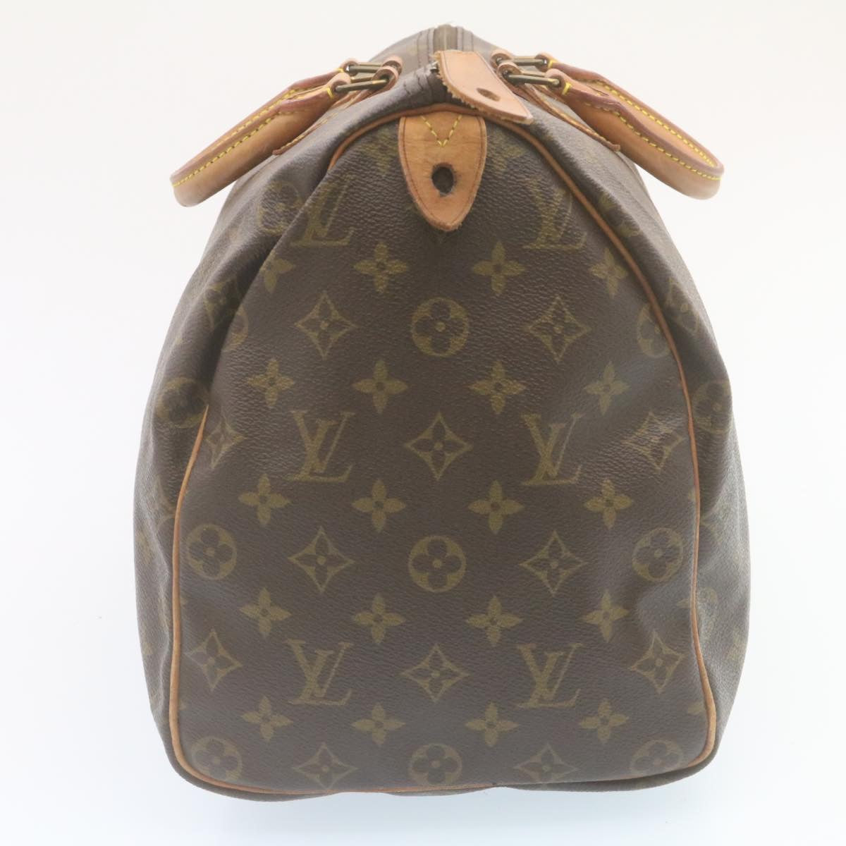 LOUIS VUITTON Monogram Speedy 40 Hand Bag M41522 LV Auth th2421