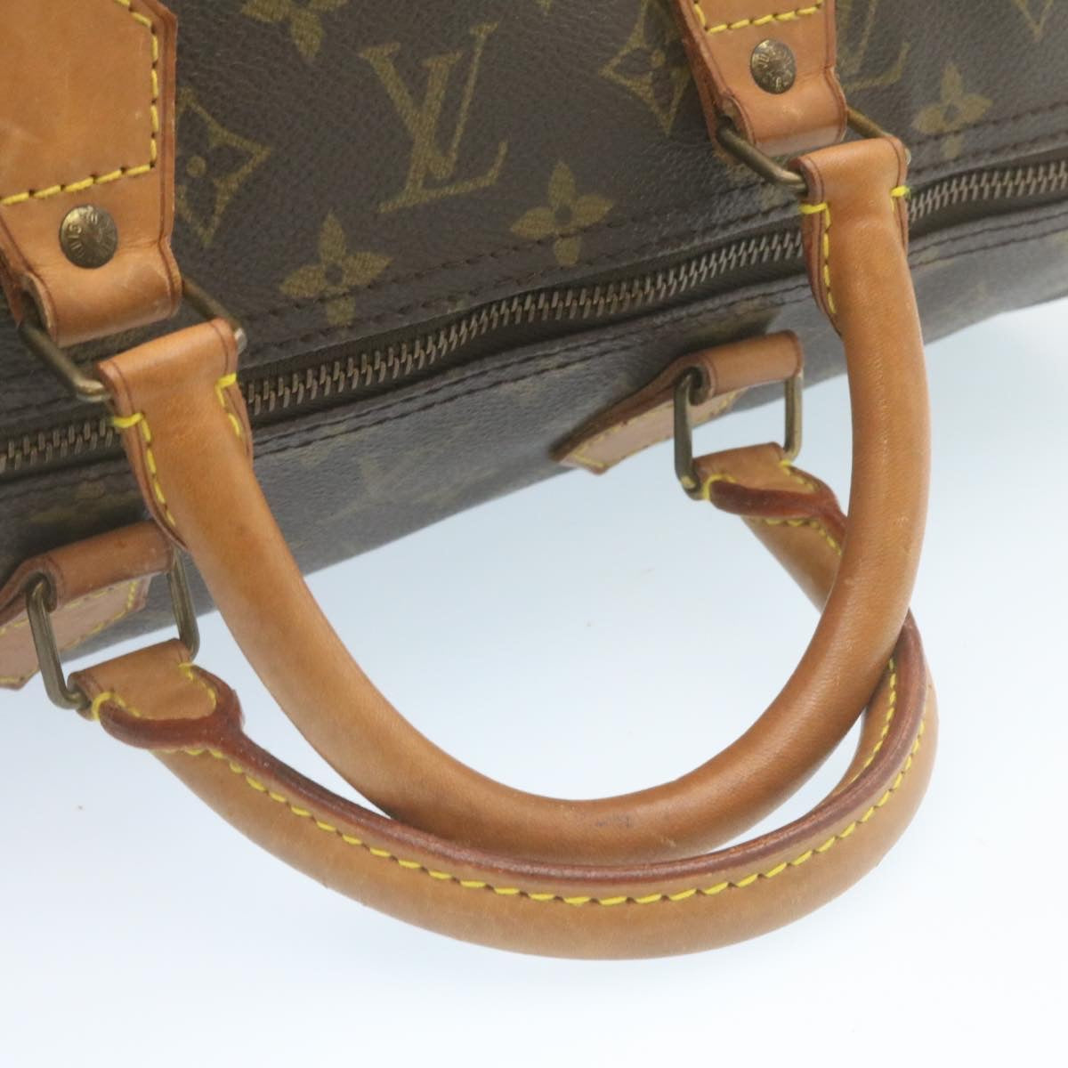 LOUIS VUITTON Monogram Speedy 40 Hand Bag M41522 LV Auth th2421