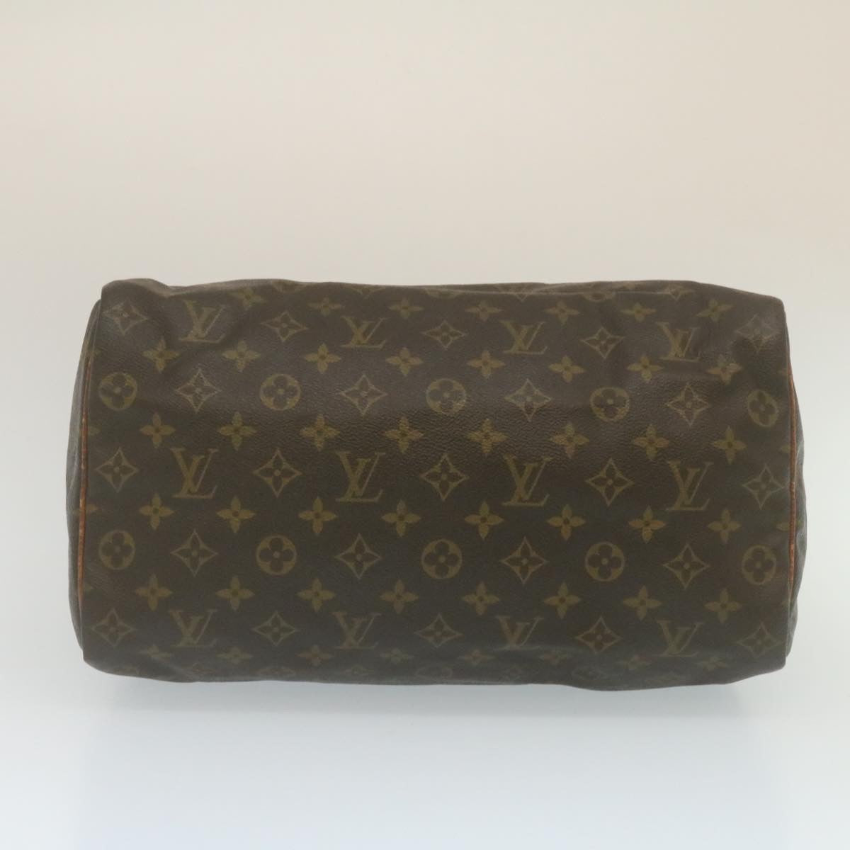 LOUIS VUITTON Monogram Speedy 35 Hand Bag M41524 LV Auth th2443