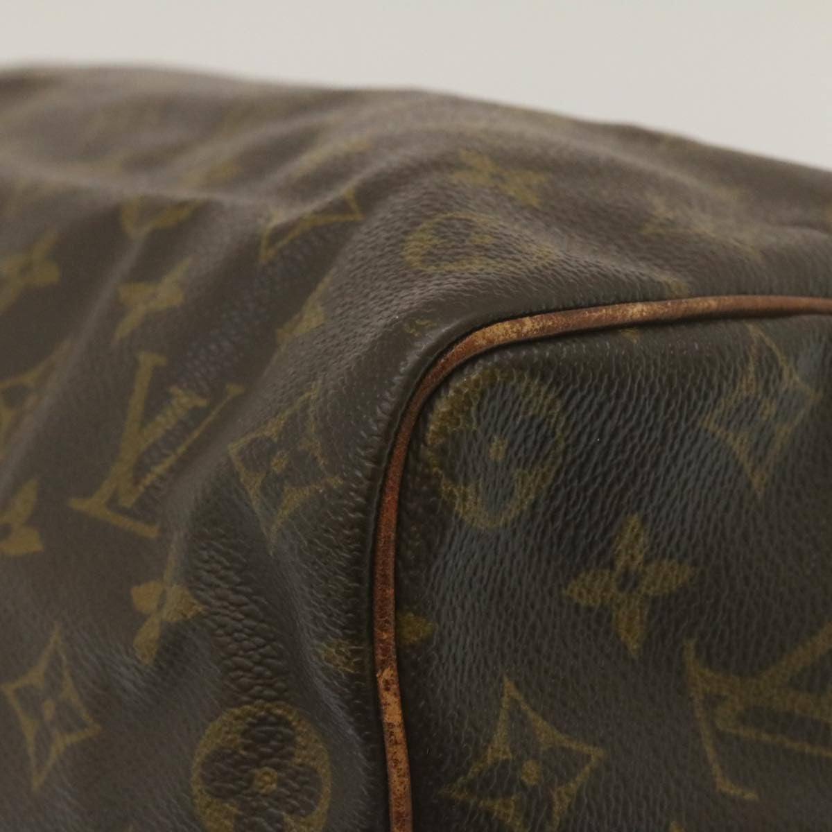 LOUIS VUITTON Monogram Speedy 35 Hand Bag M41524 LV Auth th2443