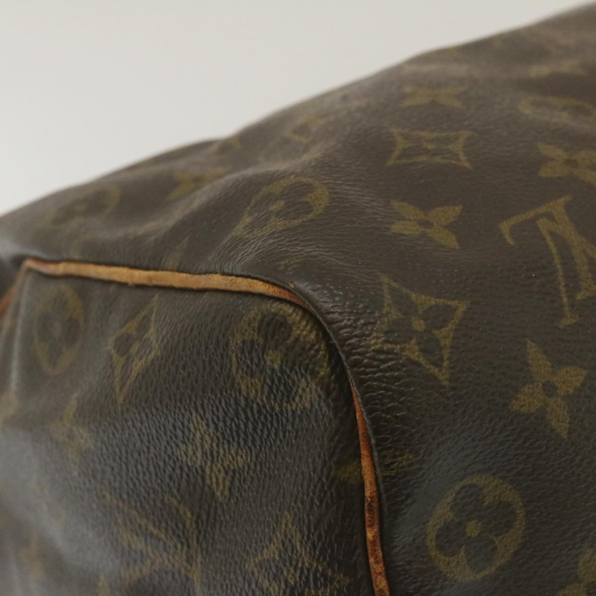 LOUIS VUITTON Monogram Speedy 35 Hand Bag M41524 LV Auth th2443