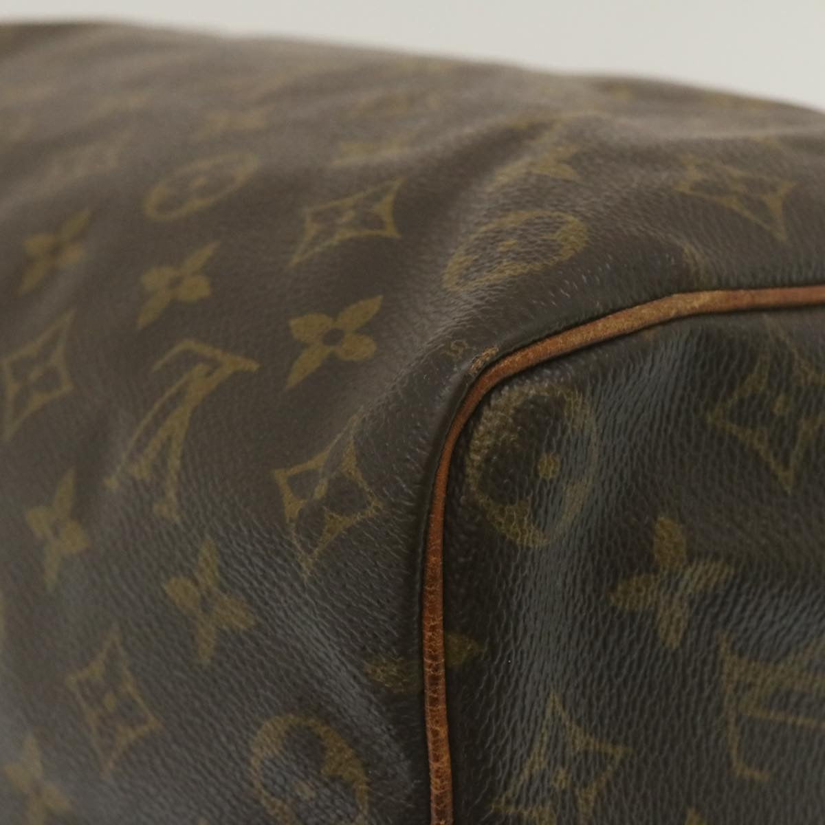 LOUIS VUITTON Monogram Speedy 35 Hand Bag M41524 LV Auth th2443