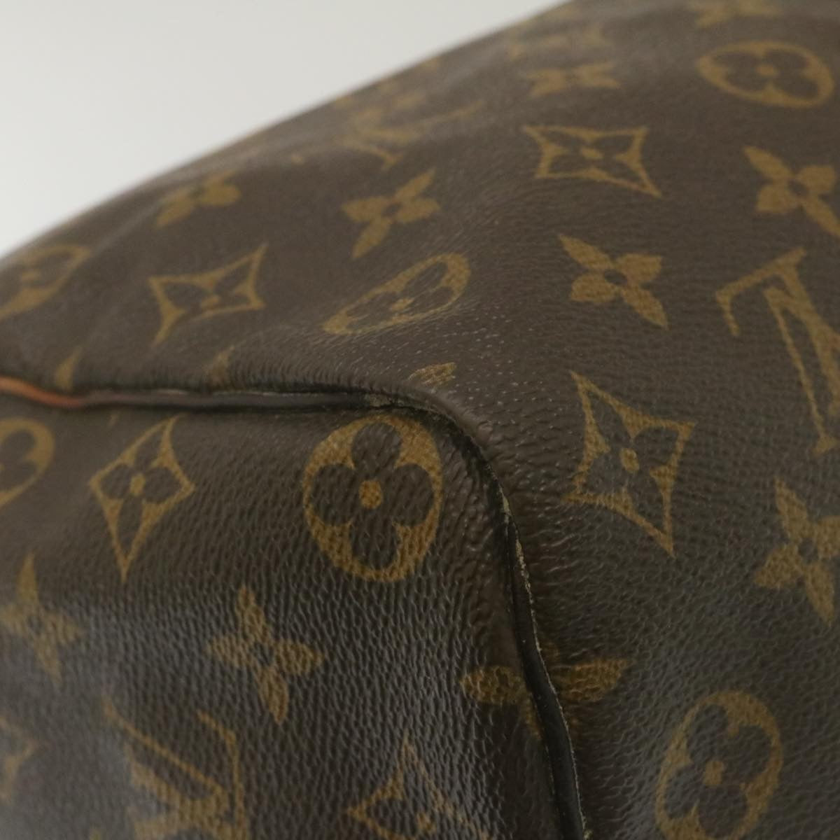 LOUIS VUITTON Monogram Speedy 35 Hand Bag M41524 LV Auth th2445