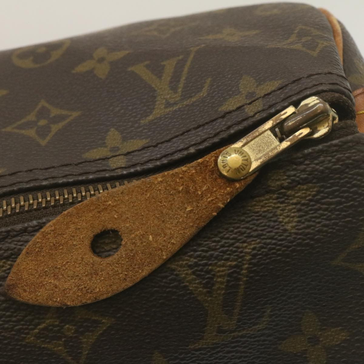 LOUIS VUITTON Monogram Speedy 40 Hand Bag M41522 LV Auth th2454