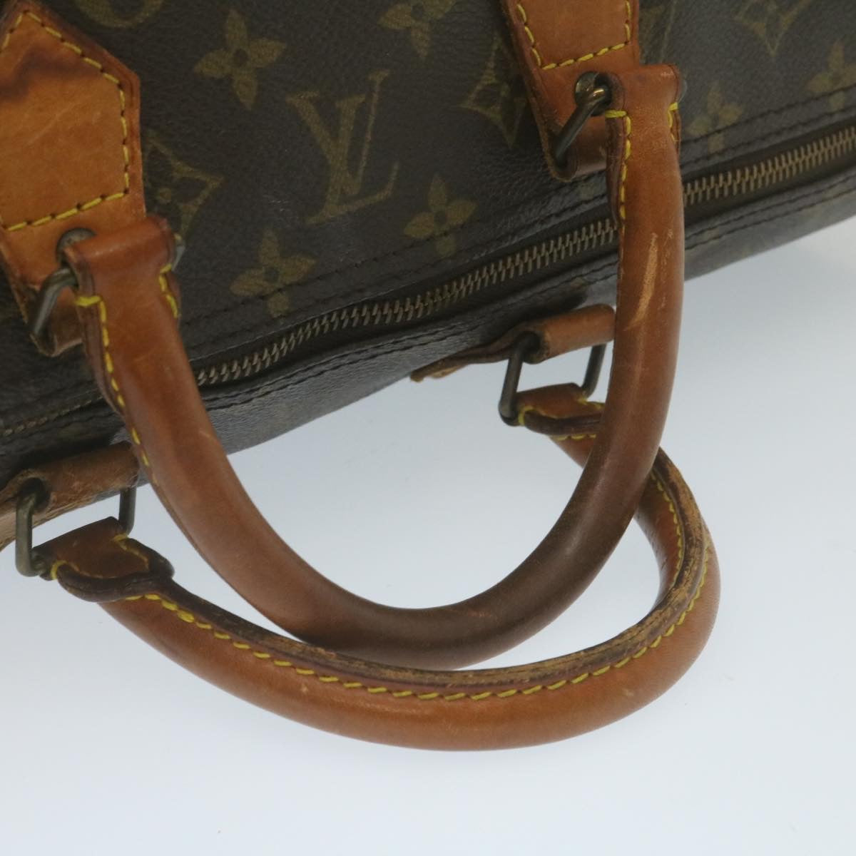 LOUIS VUITTON Monogram Speedy 40 Hand Bag M41522 LV Auth th2454