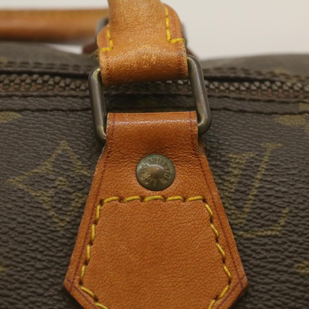 LOUIS VUITTON Monogram Speedy 40 Hand Bag M41522 LV Auth th2455