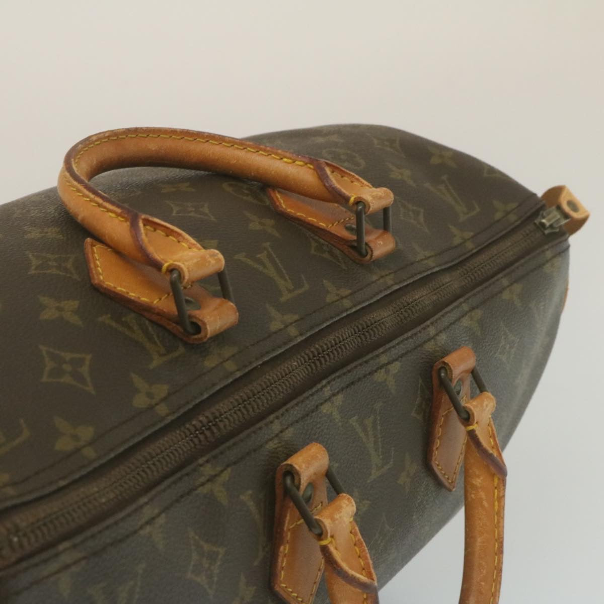 LOUIS VUITTON Monogram Speedy 40 Hand Bag M41522 LV Auth th2455