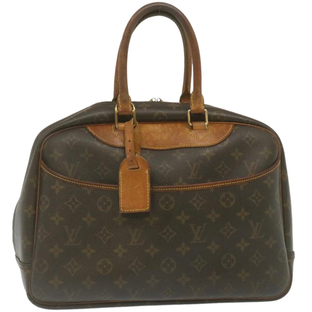 LOUIS VUITTON Monogram Deauville Hand Bag M47270 LV Auth th2464