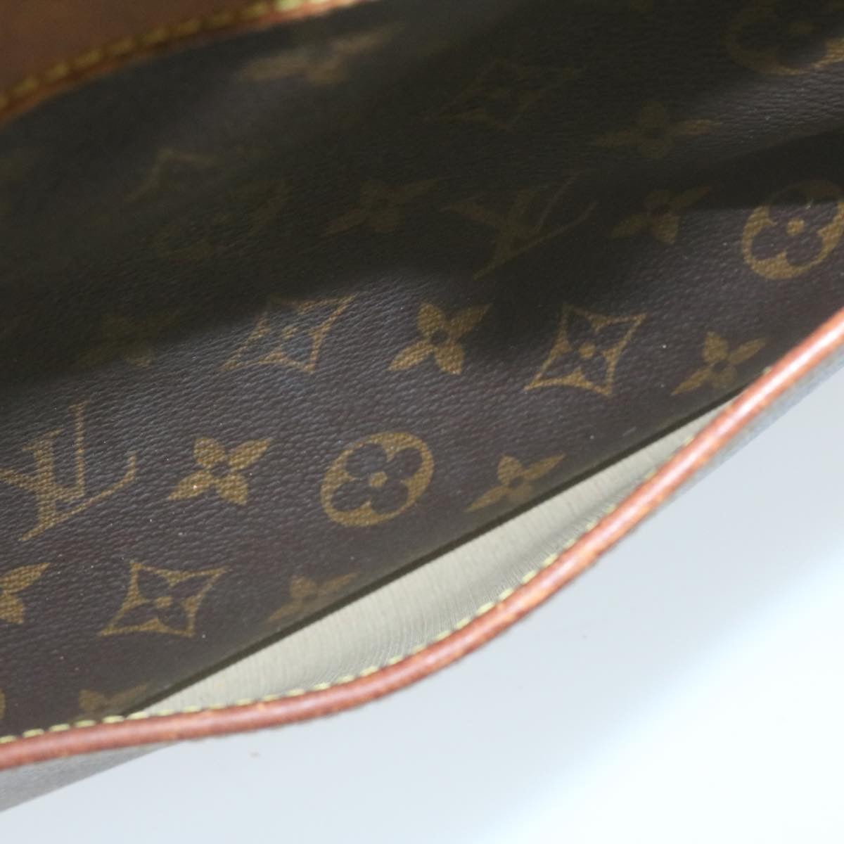 LOUIS VUITTON Monogram Deauville Hand Bag M47270 LV Auth th2464