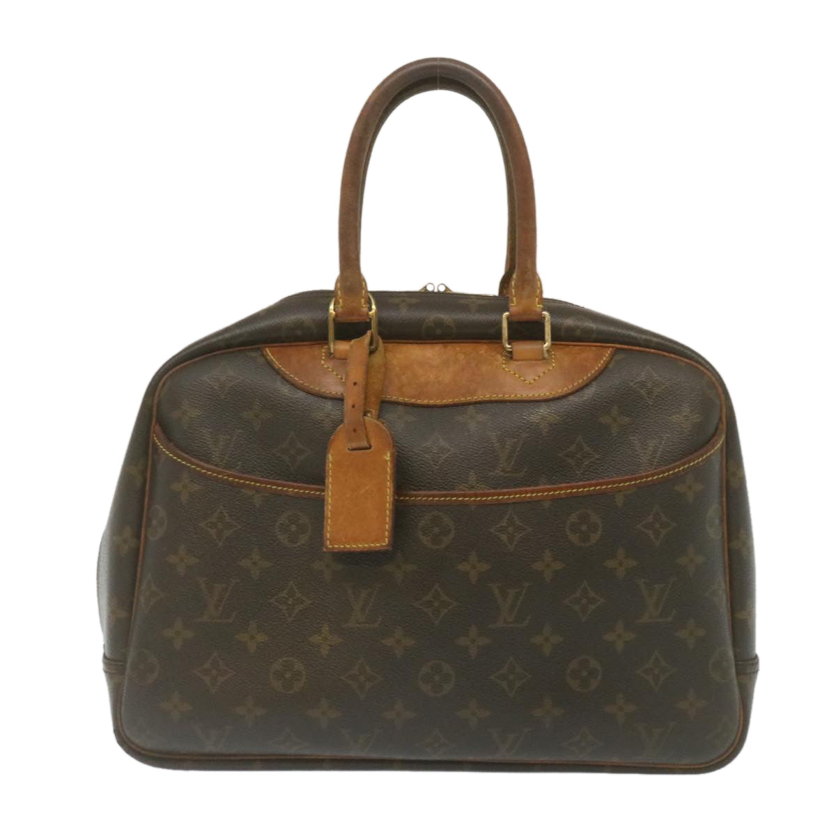 LOUIS VUITTON Monogram Deauville Hand Bag M47270 LV Auth th2464