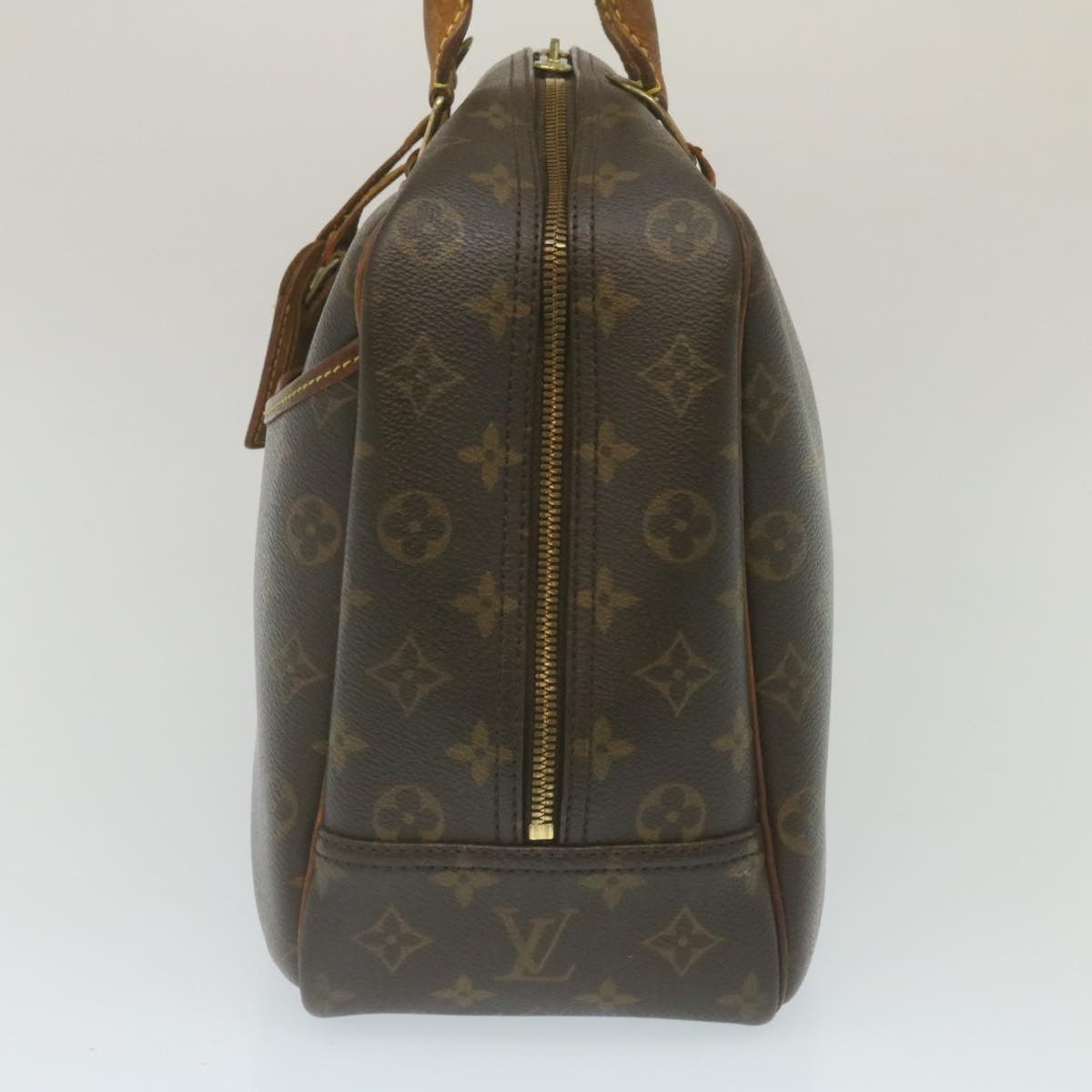 LOUIS VUITTON Monogram Deauville Hand Bag M47270 LV Auth th2464