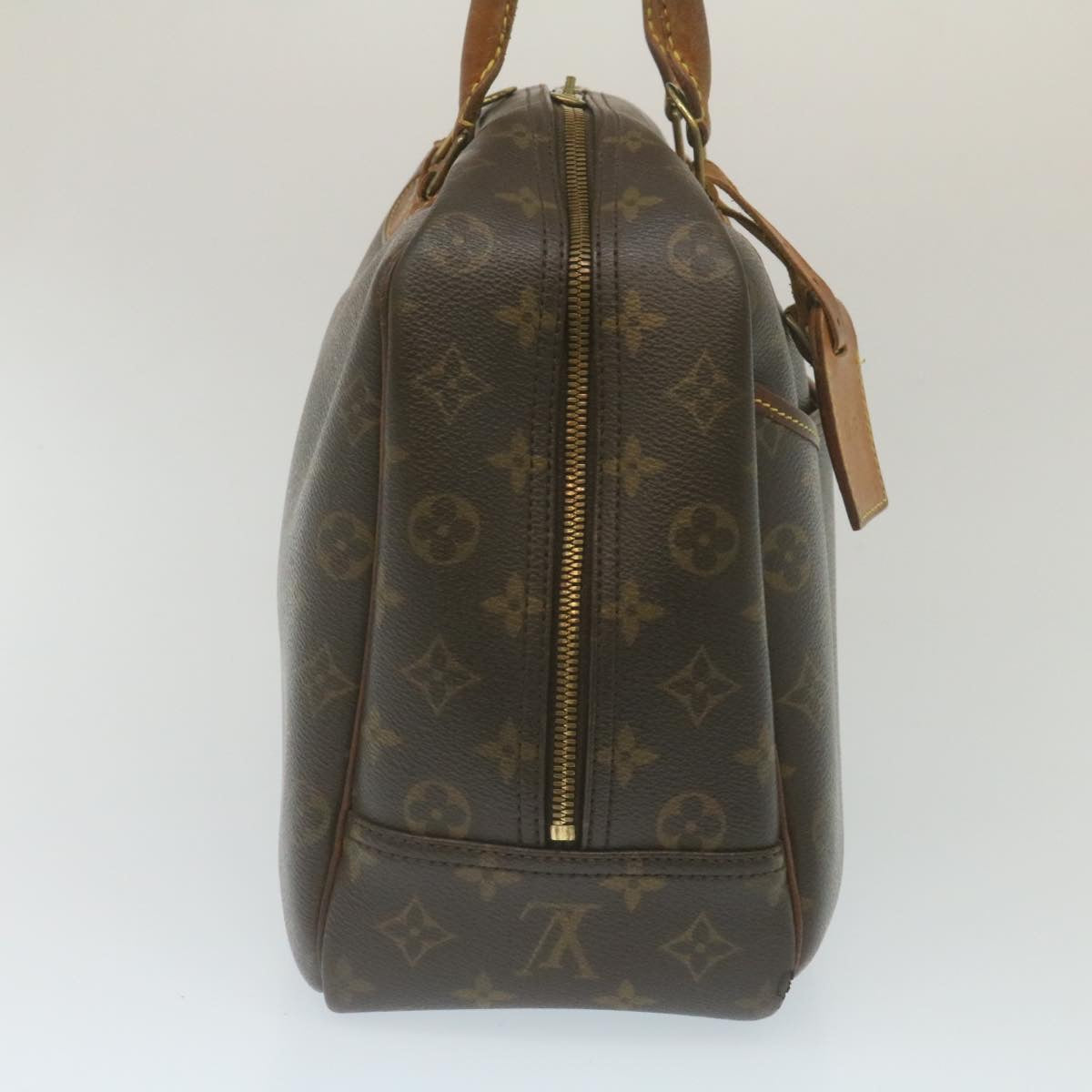 LOUIS VUITTON Monogram Deauville Hand Bag M47270 LV Auth th2464