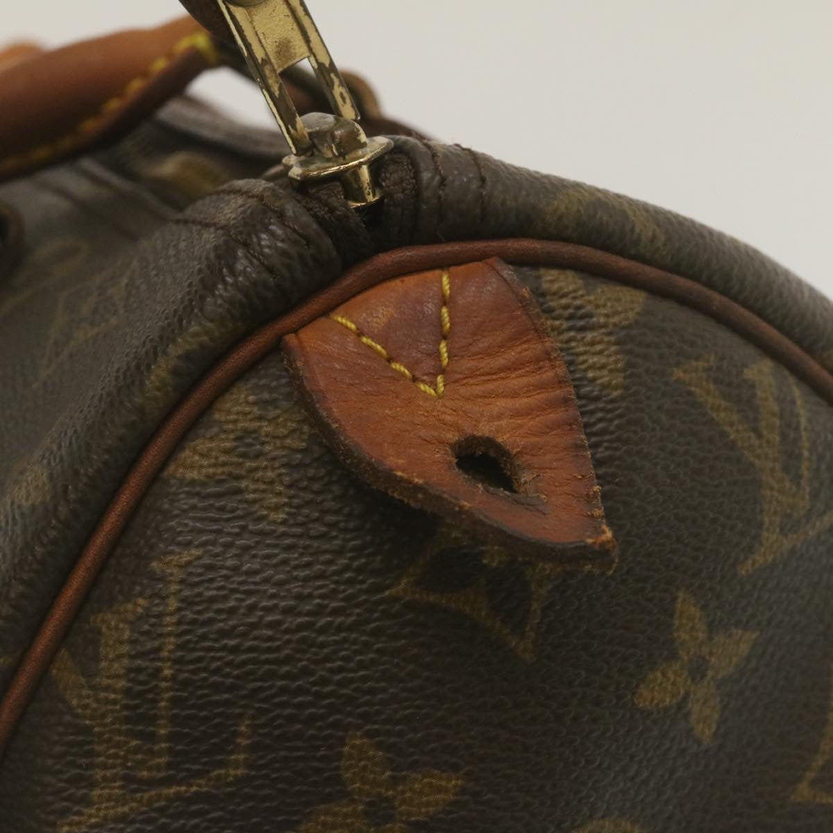 LOUIS VUITTON Monogram Speedy 30 Hand Bag M41526 LV Auth th2510