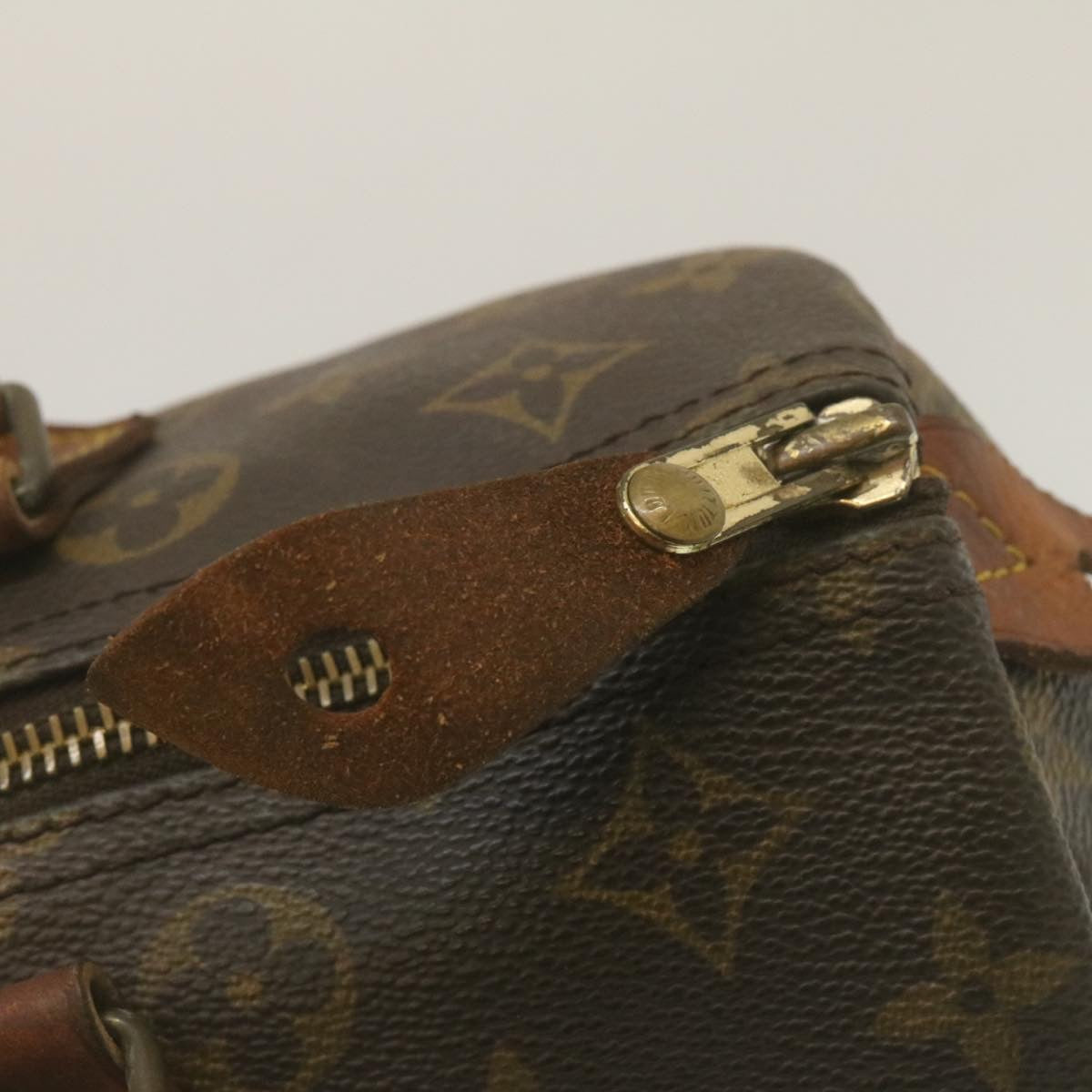 LOUIS VUITTON Monogram Speedy 30 Hand Bag M41526 LV Auth th2510