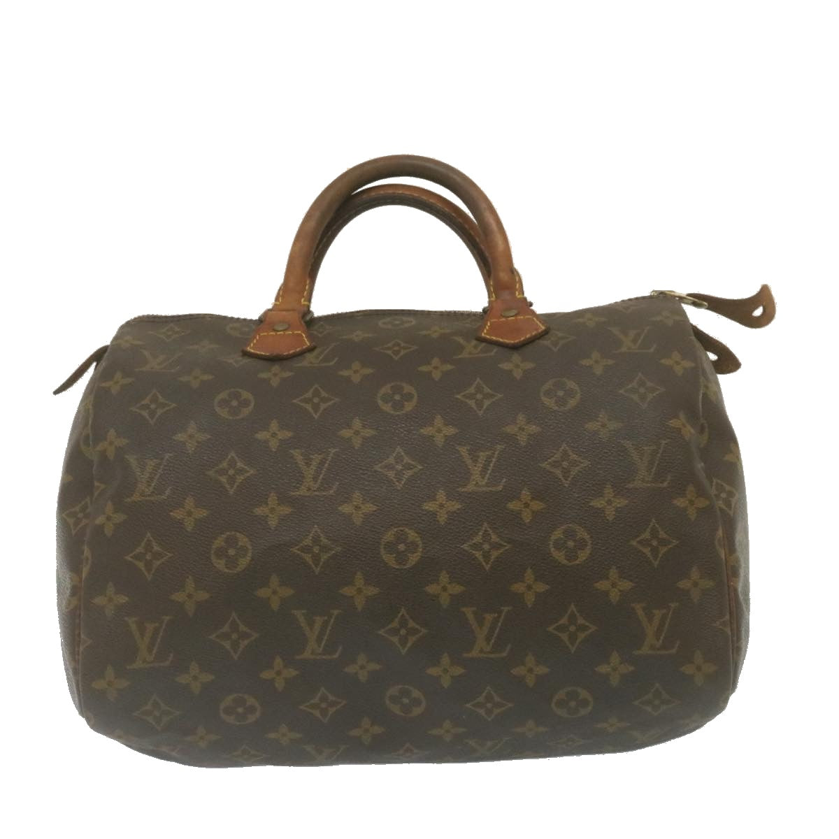 LOUIS VUITTON Monogram Speedy 30 Hand Bag M41526 LV Auth th2510