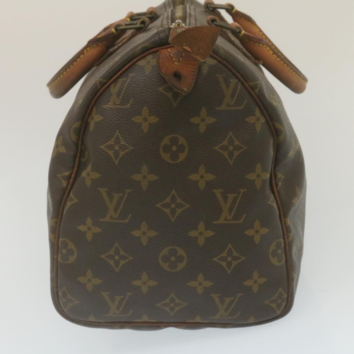 LOUIS VUITTON Monogram Speedy 30 Hand Bag M41526 LV Auth th2510