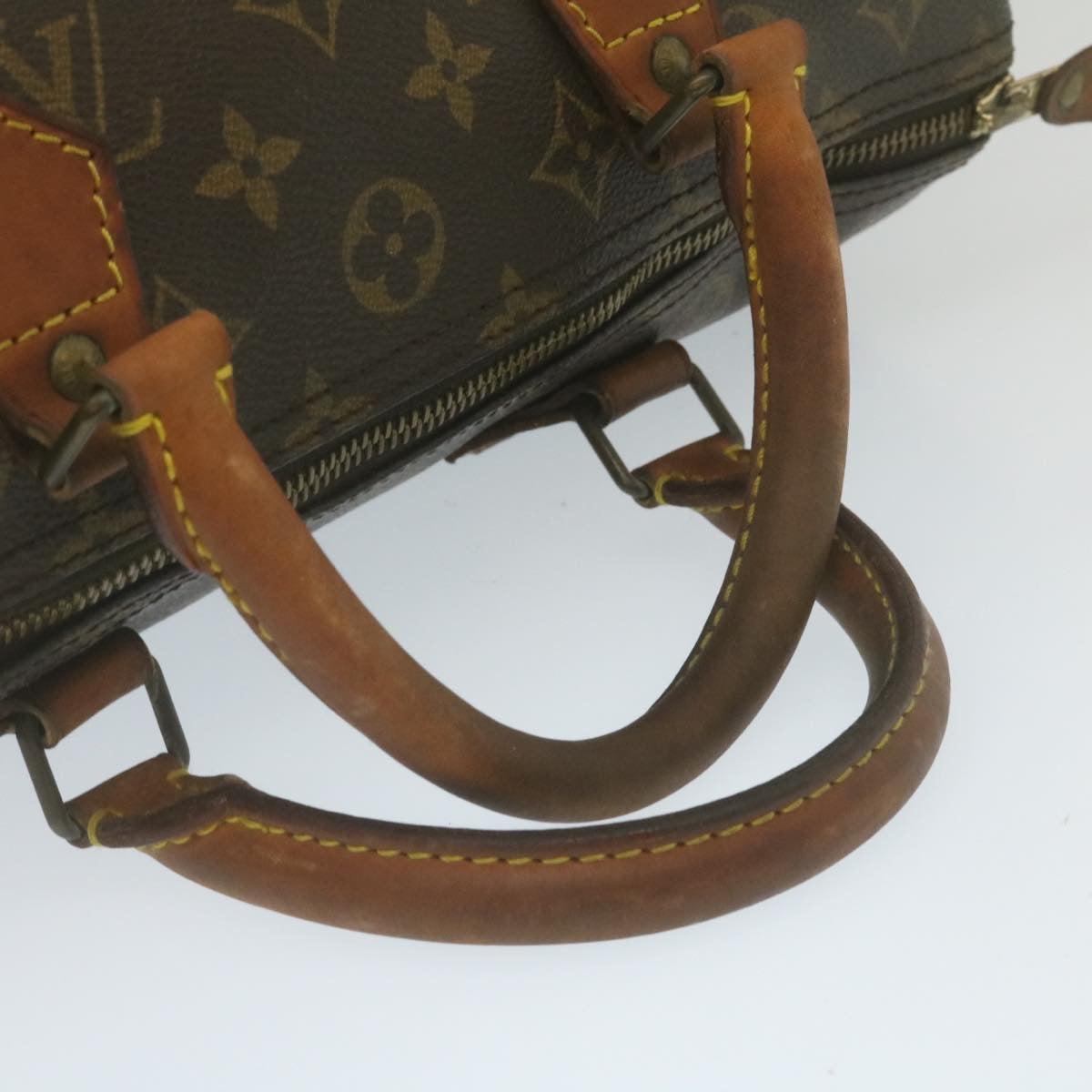 LOUIS VUITTON Monogram Speedy 30 Hand Bag M41526 LV Auth th2510