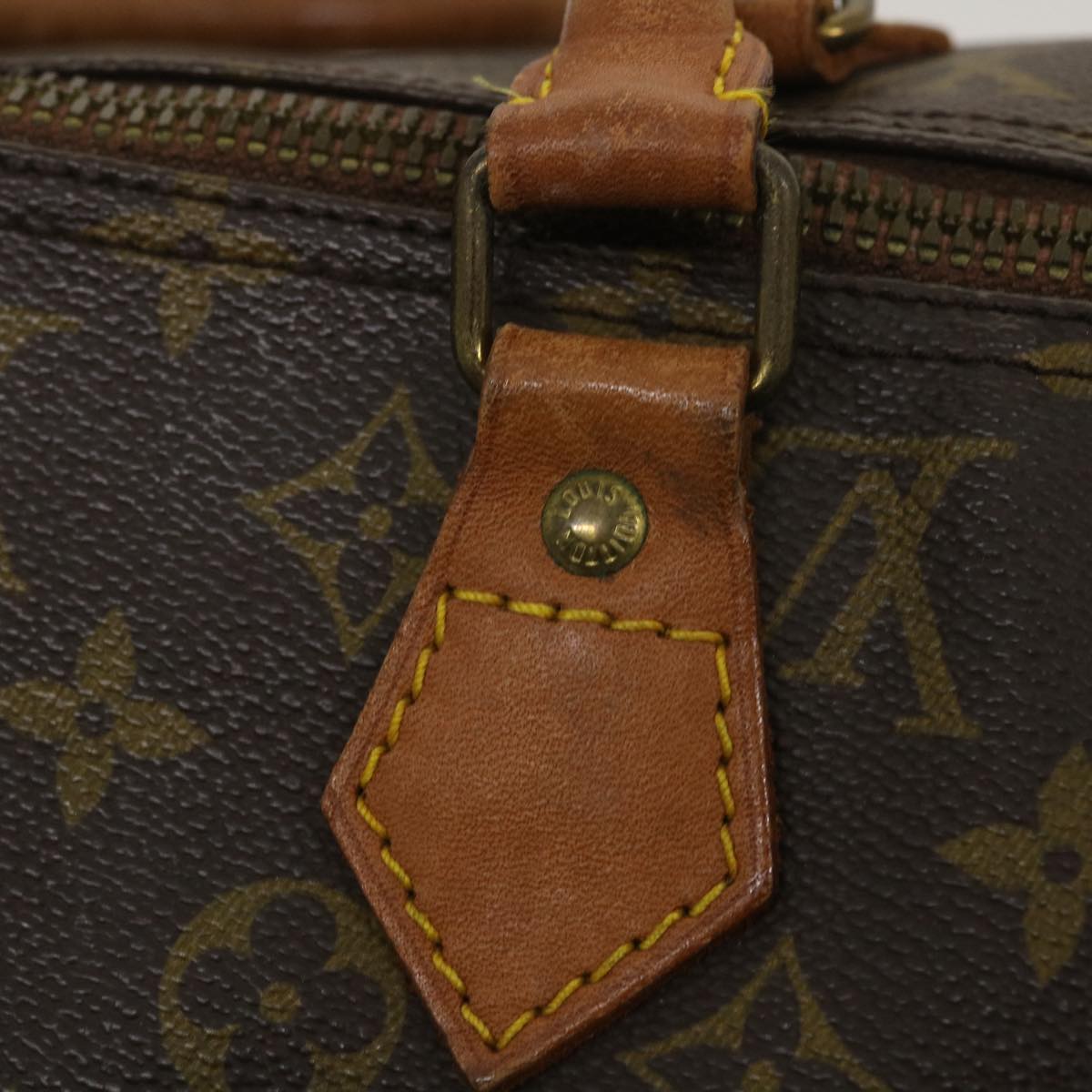 LOUIS VUITTON Monogram Speedy 40 Hand Bag M41522 LV Auth th2539