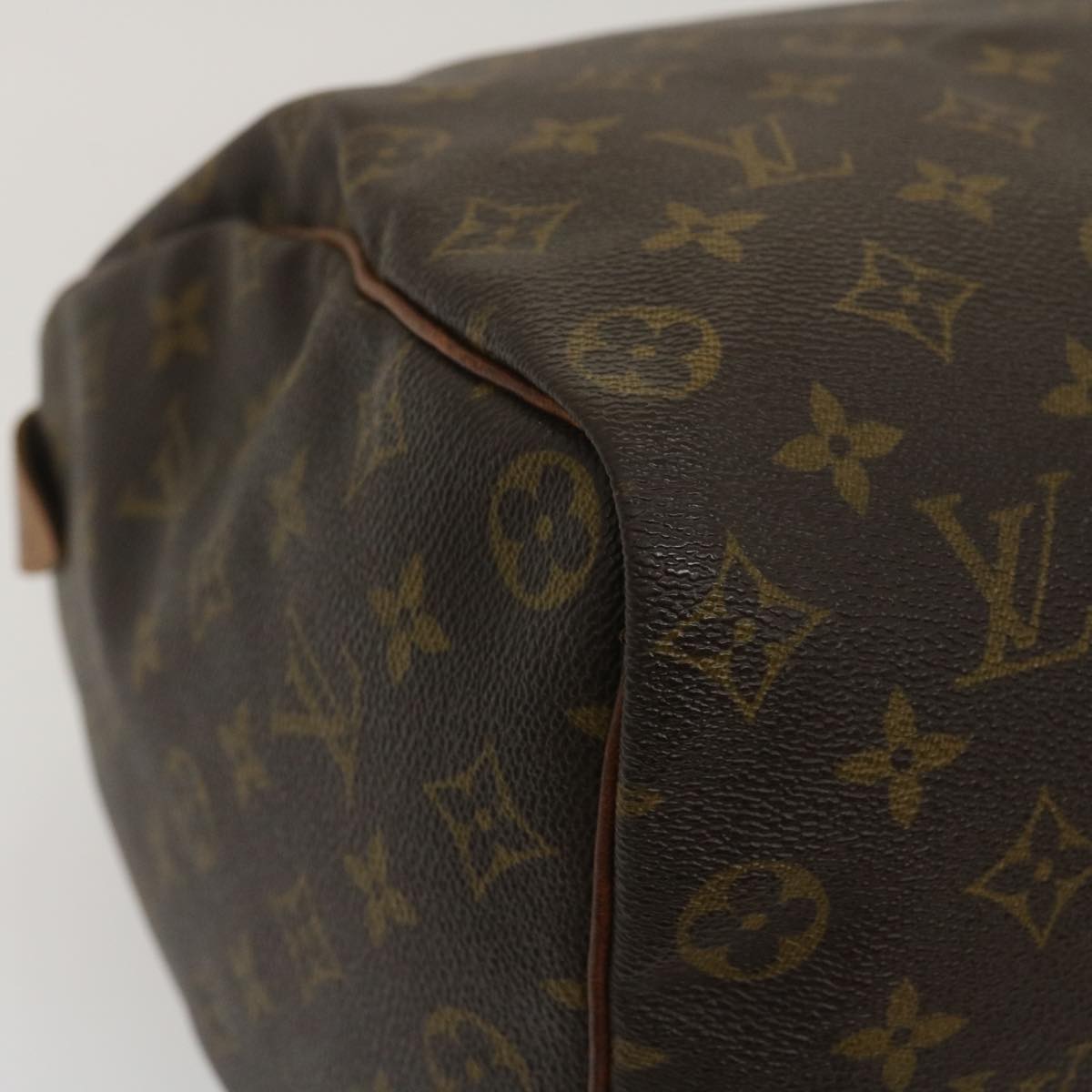 LOUIS VUITTON Monogram Speedy 35 Hand Bag M41524 LV Auth th2565