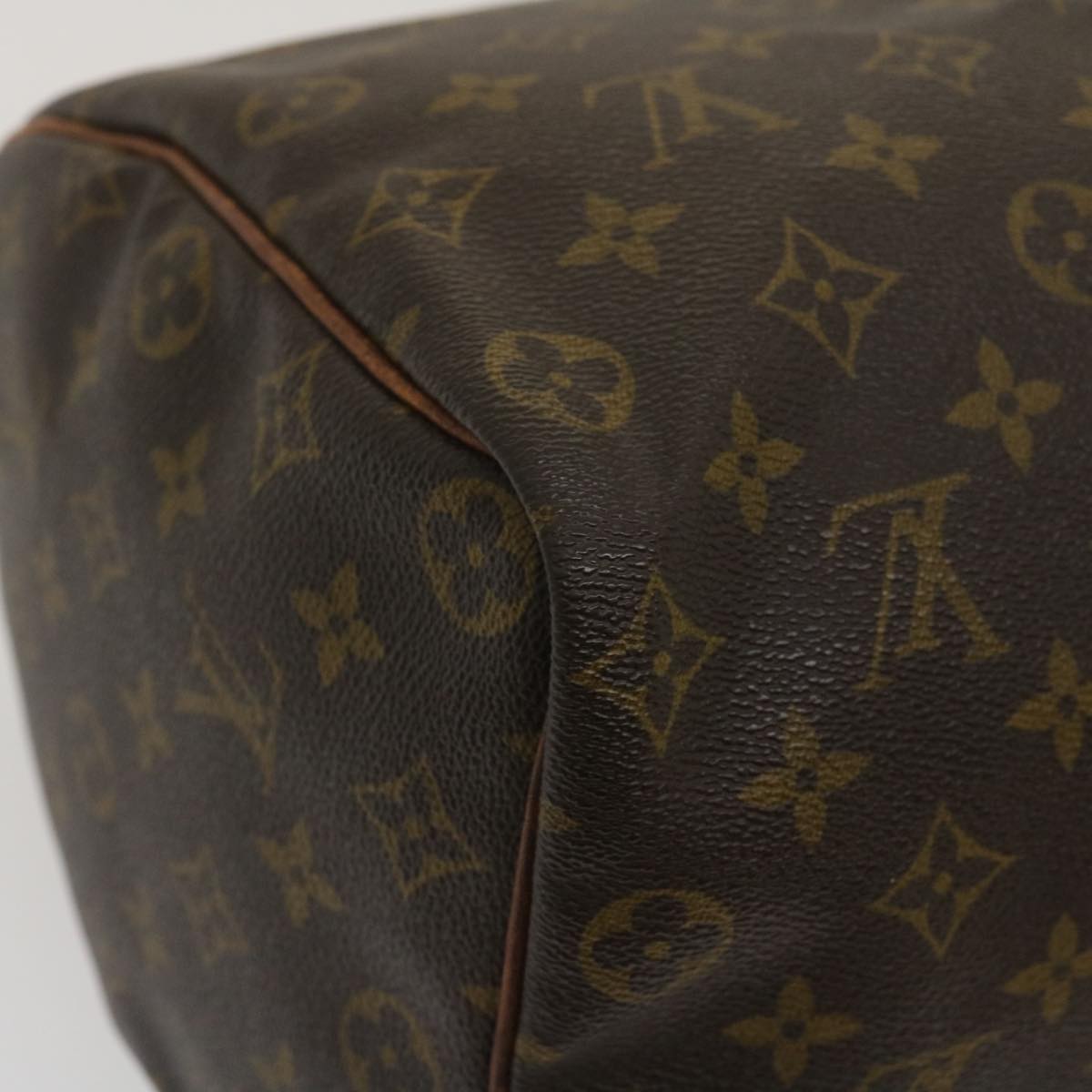 LOUIS VUITTON Monogram Speedy 35 Hand Bag M41524 LV Auth th2565