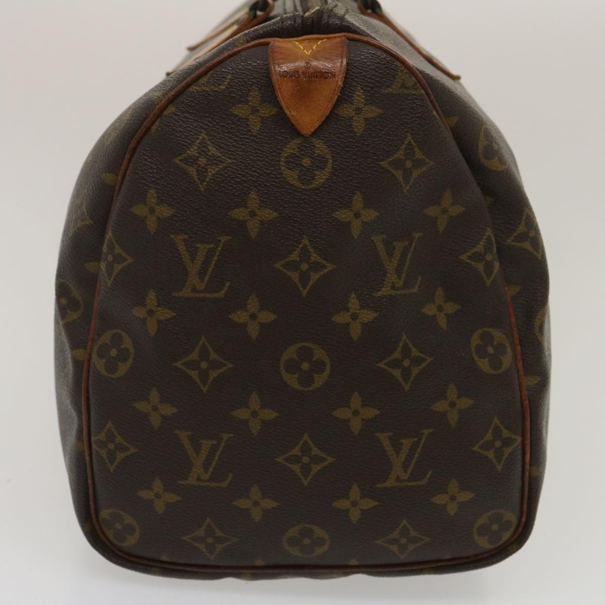 LOUIS VUITTON Monogram Speedy 35 Hand Bag M41524 LV Auth th2565