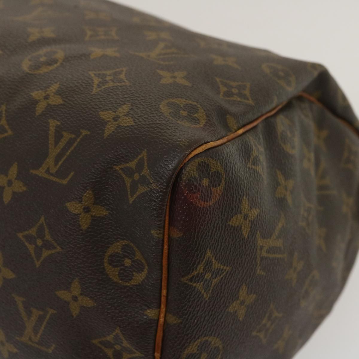 LOUIS VUITTON Monogram Speedy 35 Hand Bag M41524 LV Auth th2606