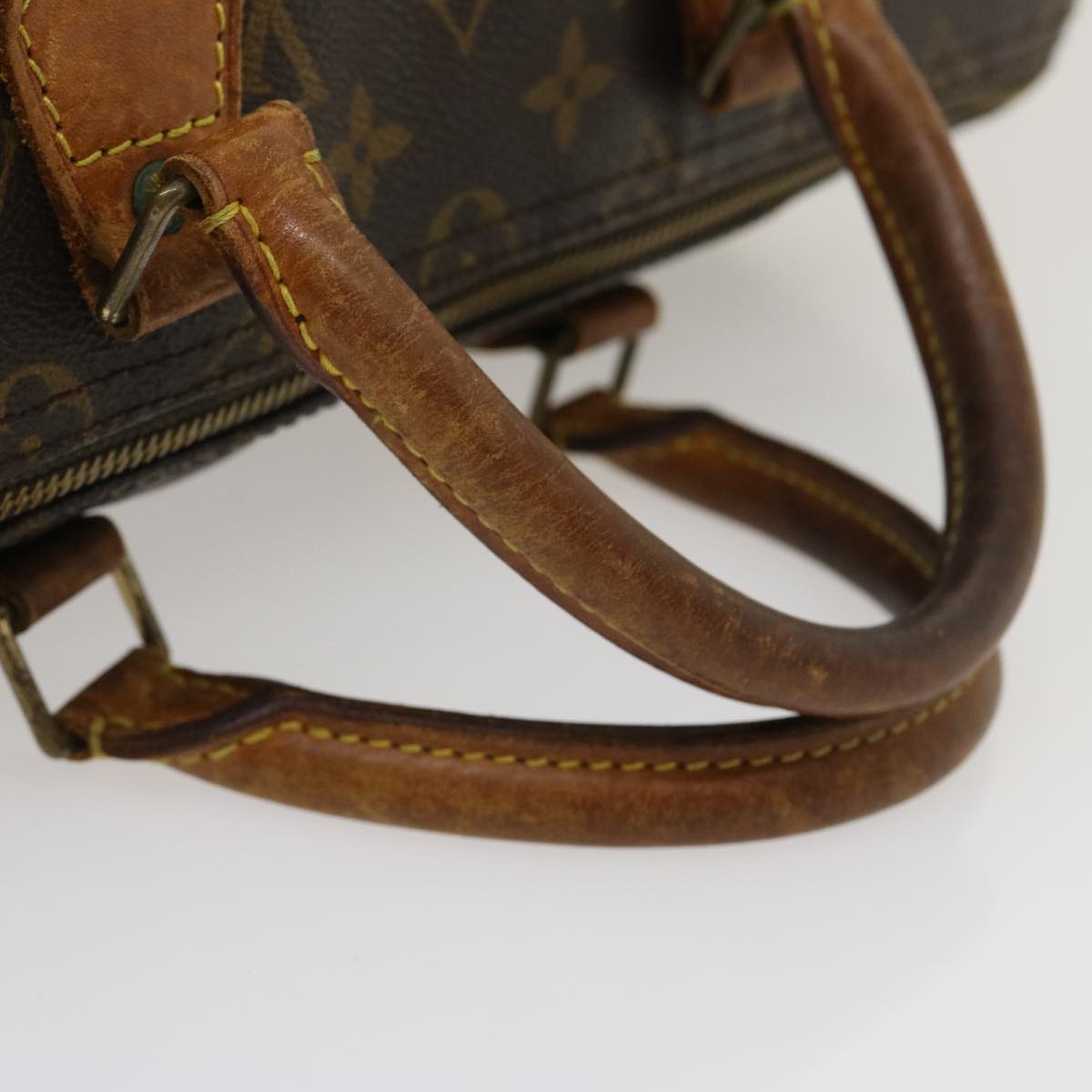 LOUIS VUITTON Monogram Speedy 35 Hand Bag M41524 LV Auth th2606