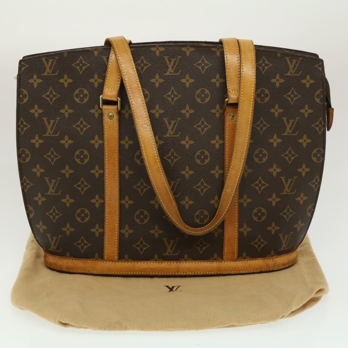 LOUIS VUITTON Monogram Babylone Tote Bag M51102 LV Auth th2607