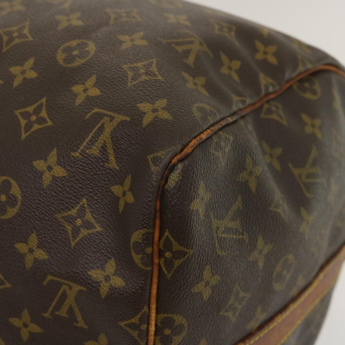 LOUIS VUITTON Monogram Keepall Bandouliere 55 Boston Bag M41414 LV Auth th2609