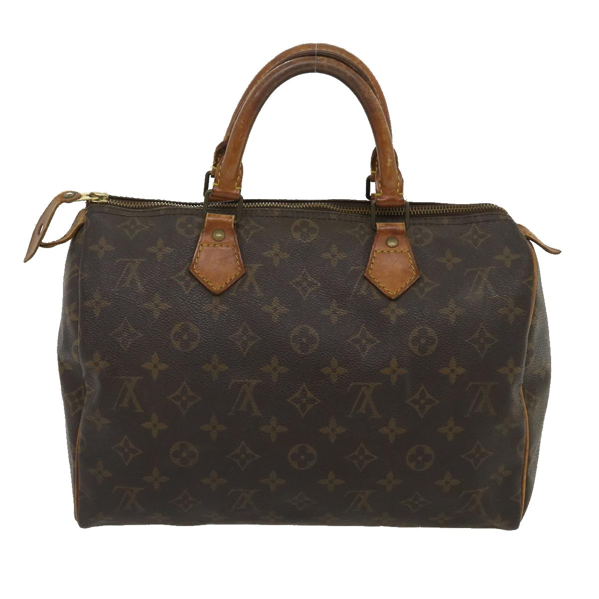 LOUIS VUITTON Monogram Speedy 30 Hand Bag M41526 LV Auth th2619