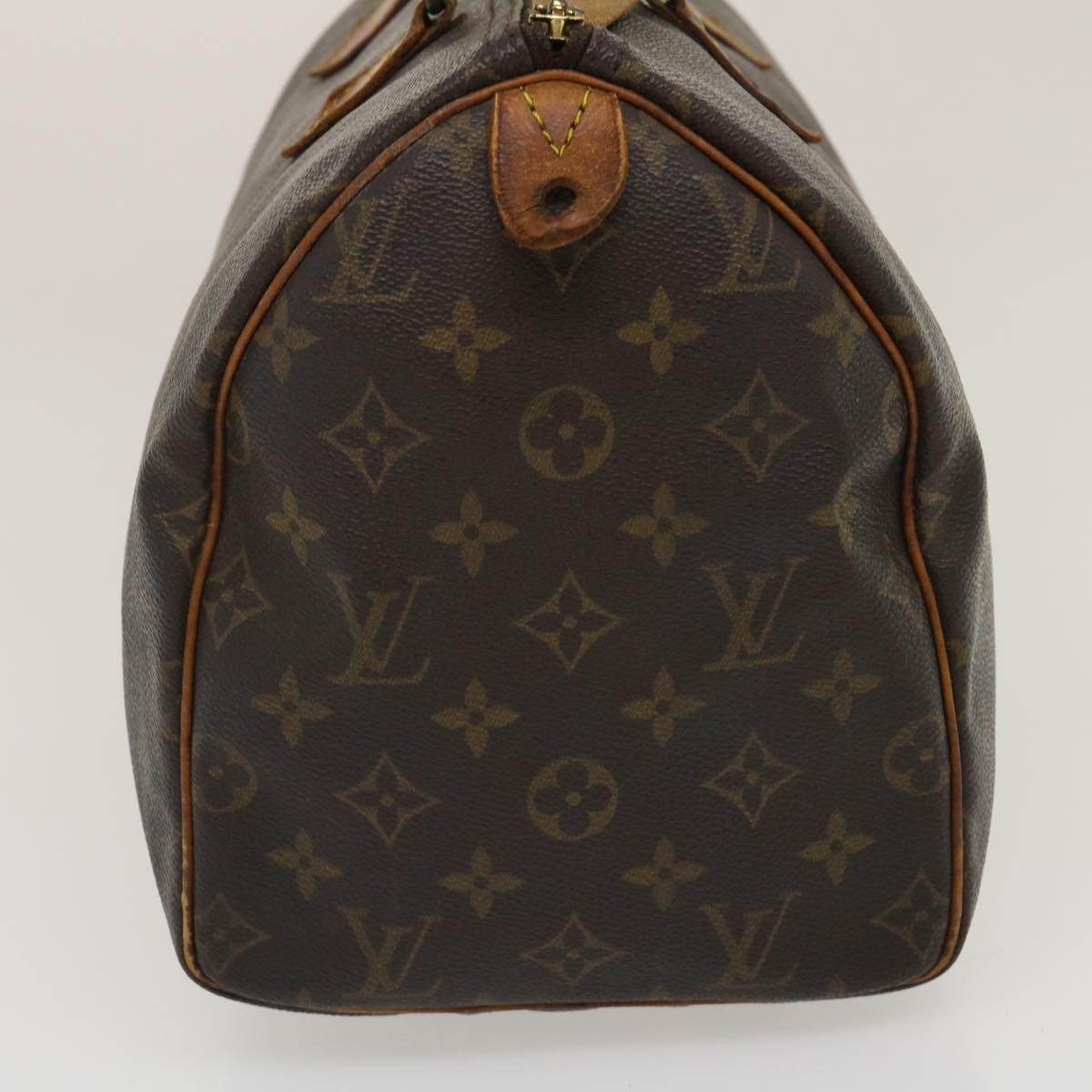 LOUIS VUITTON Monogram Speedy 30 Hand Bag M41526 LV Auth th2619